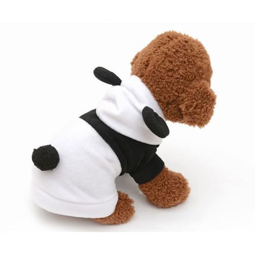 宠物用品 宠物衣服 熊猫宝宝装 黑白熊猫变身装 秋冬装狗衣服批发